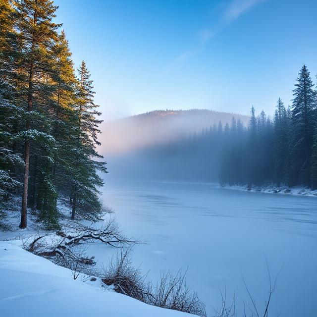Frozen Lake Terrain